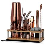 Kit Cocktail Complet Shaker Boston Rose Gold